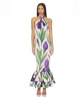 L’IDEE soho dress iris garden